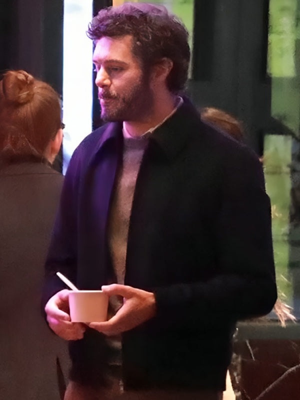 Noah Nobody Wants This S01 Adam Brody Black Cotton Jacket
