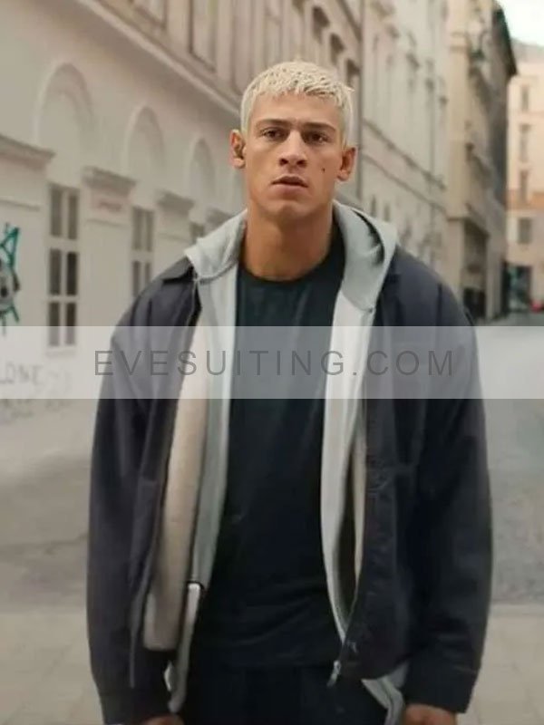 Emilio Sakraya Grey Cotton Jacket