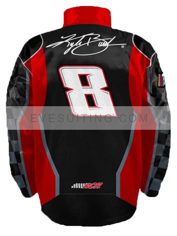 Kyle Busch RCR 8 Uniform Pit Checkered Flag Sports Jacket