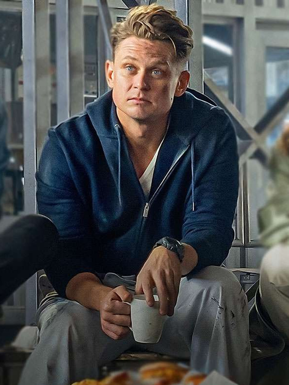 Magnus Lift 2024 Billy Magnussen Blue Fleece Hoodie