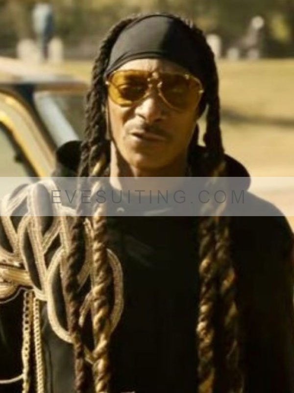 Snoop Dogg Movie The Underdoggs 2024 Jaycen Jenning Black Fleece Hoodie