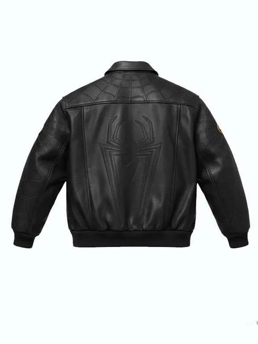 Supreme Spider Man Leathers Jacket
