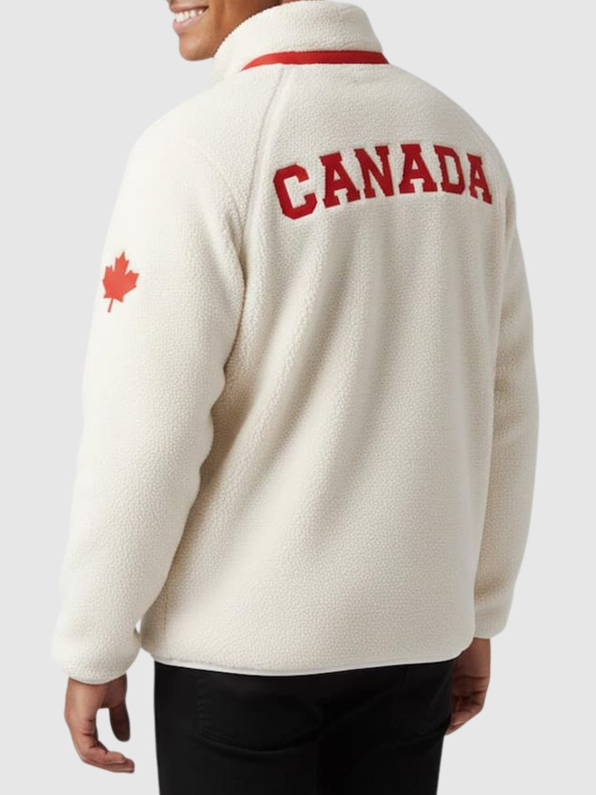 Team Canada Sherpa Fleece Jacket
