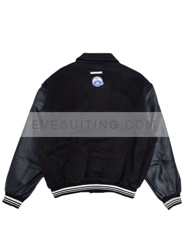 Unisex Discord Varsity Black Jacket