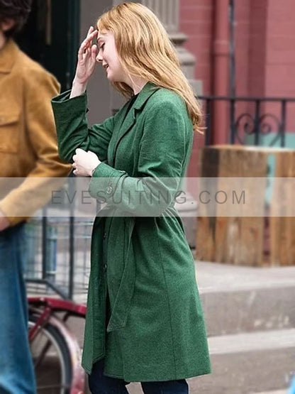 A Complete Unknown Movie Sylvie Russo Trench Coat