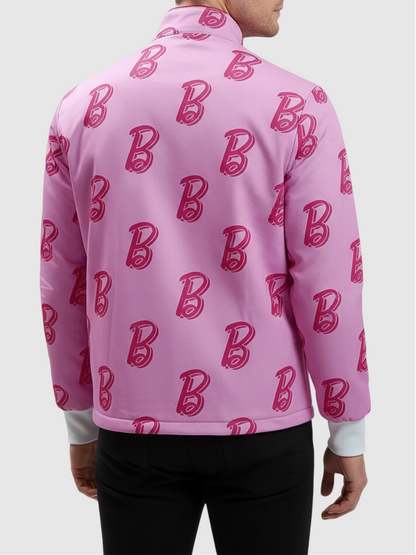 Ryan Gosling Barbie 2023 Ken Pink Jacket