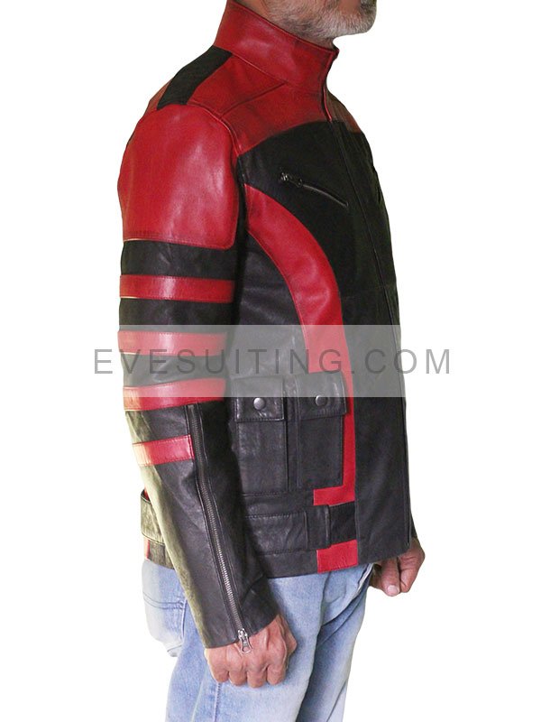 Callum Drift Movie Red One 2024 Dwayne Johnson Costume Leather Jacket