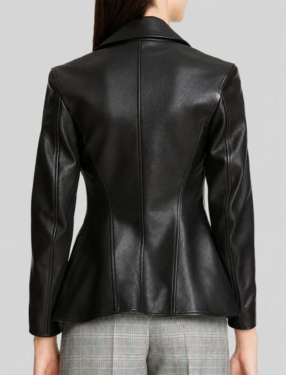 Charmed Poppy Drayton Biker Leather Jacket