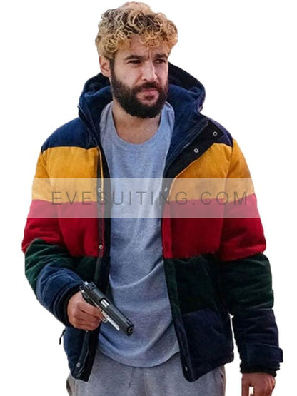 Christopher Abbott Movie On The Count Of Three Kevin Puffer Jacket