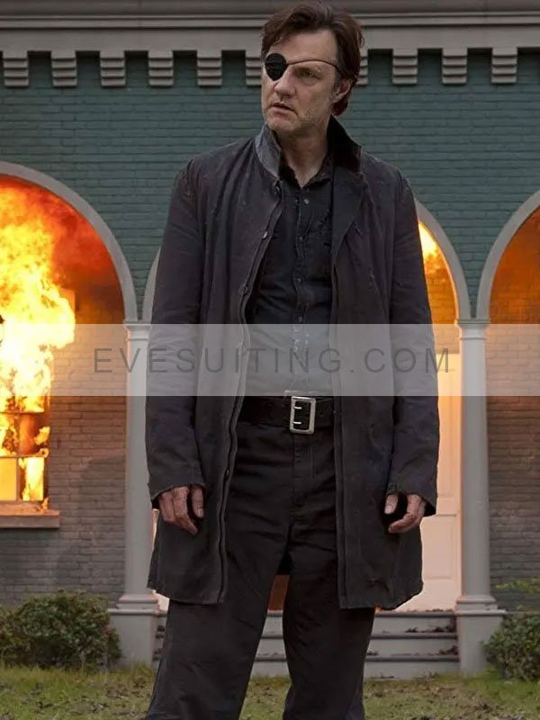 David Morrissey The Governor Trench Coat