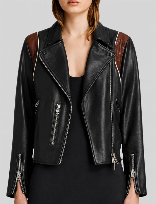 Dex Parios Stumptown Biker Leather Jacket