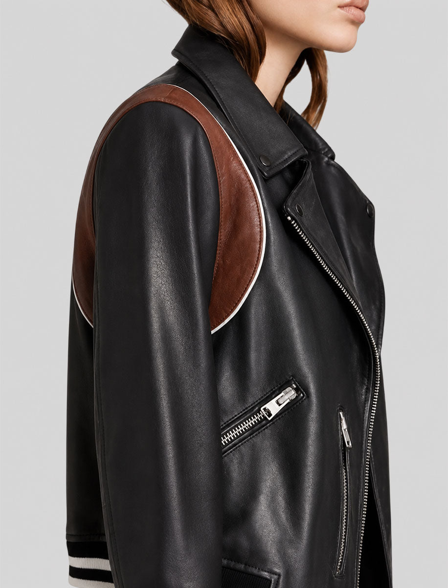 Dex Parios Stumptown Biker Leather Jacket