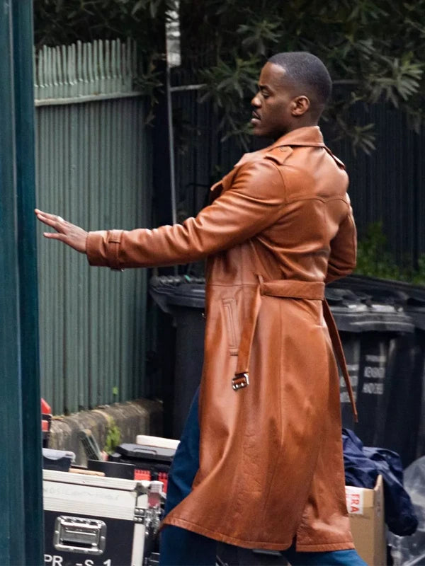 Doctor Who 2024 15th Doctor Brown Leather Coat