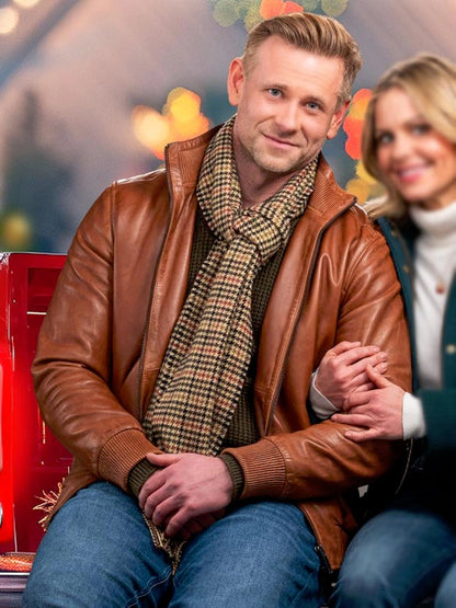 Eric Johnson A Christmas Less Traveled 2024 Brown Jacket