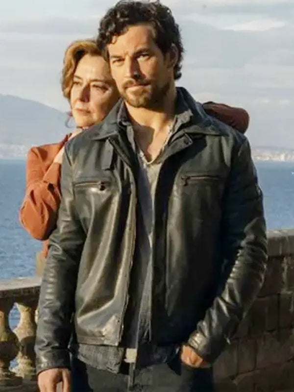 Giacomo Gianniotti Leather Jacket