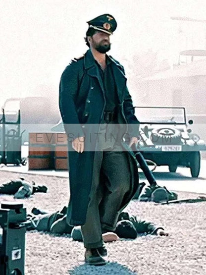 Henry Cavill Black Leather Coat