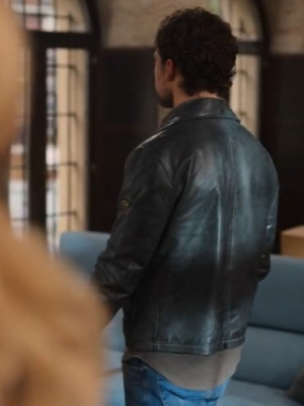 Inganno 2024 Black Leather Jacket