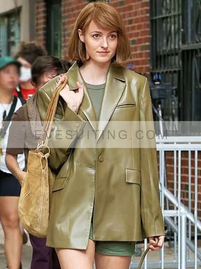 Ingrid A Different Man 2024 Leather Blazer