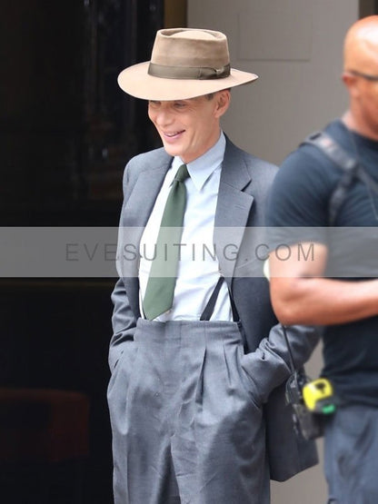 J Robert Oppenheimer 2023 Grey Suit