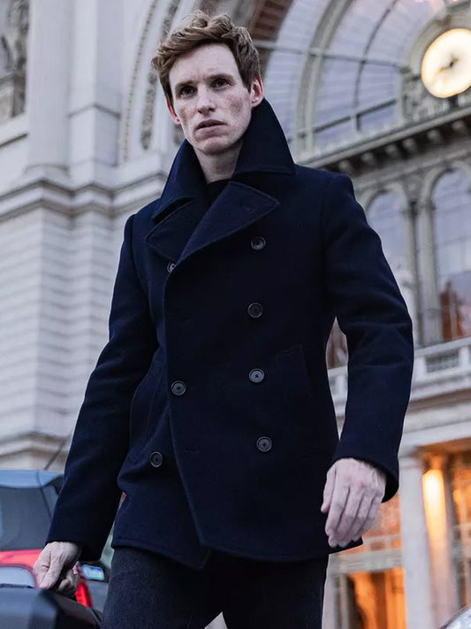 Jackal The Day Of The Jackal Season 1 Black Peacoat