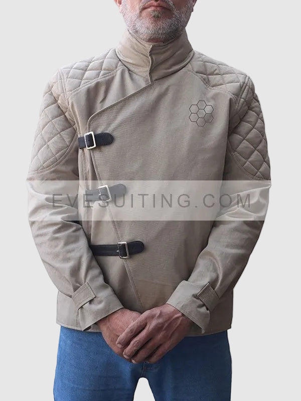 Jason Statham The Beekeeper 2024 Quilted Jacket