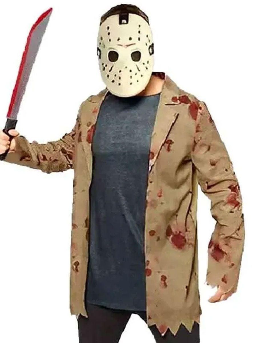 Jason Voorhees Friday the 13th Brown Jacket