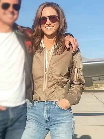 Jennifer Connelly Brown Jacket