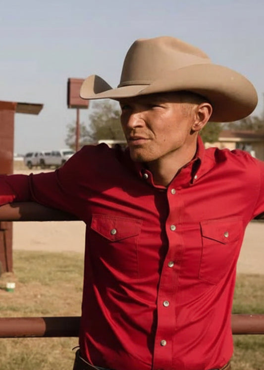 Jimmy Hurdstrom Yellowstone Red Shirt
