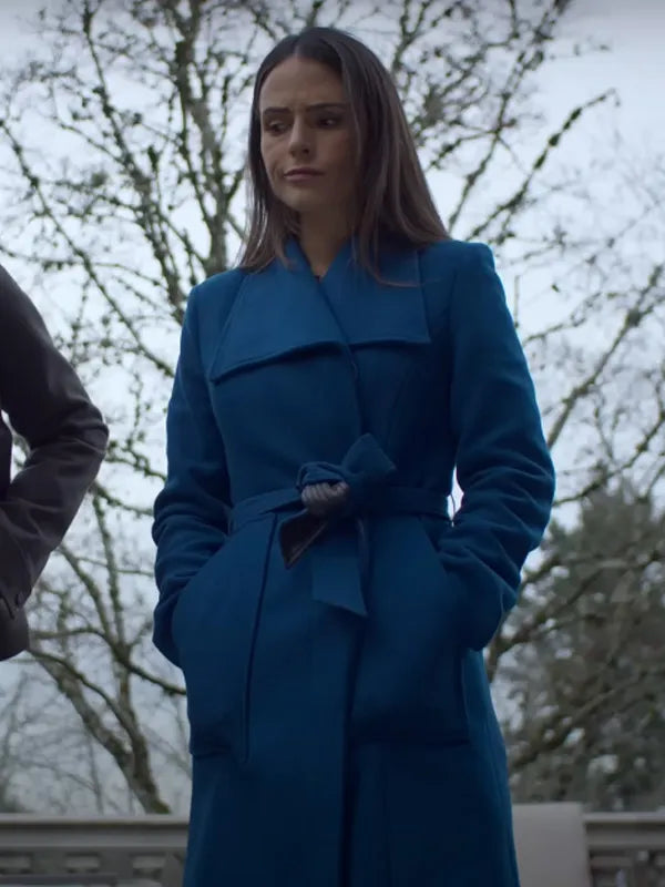 Jordana Brewster Trench Coat