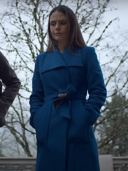 Jordana Brewster Trench Coat