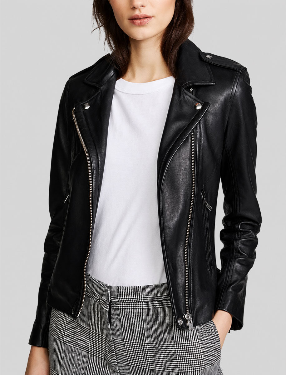 Lois Lane Superman & Lois Black Leather Jacket