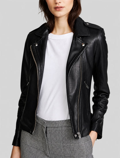 Lois Lane Superman & Lois Black Leather Jacket