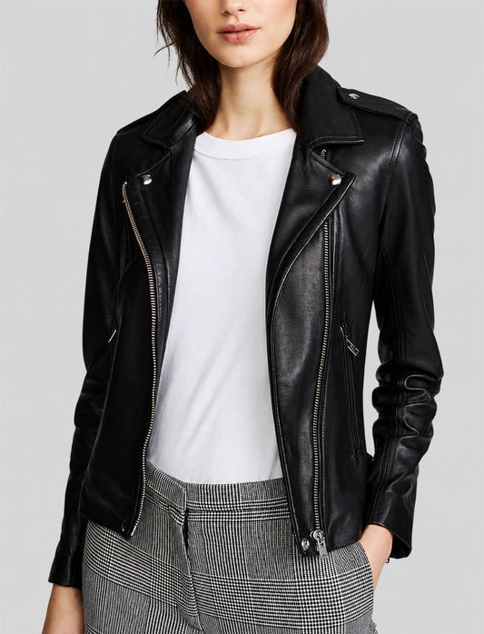 Lois Lane Superman & Lois Black Leather Jacket