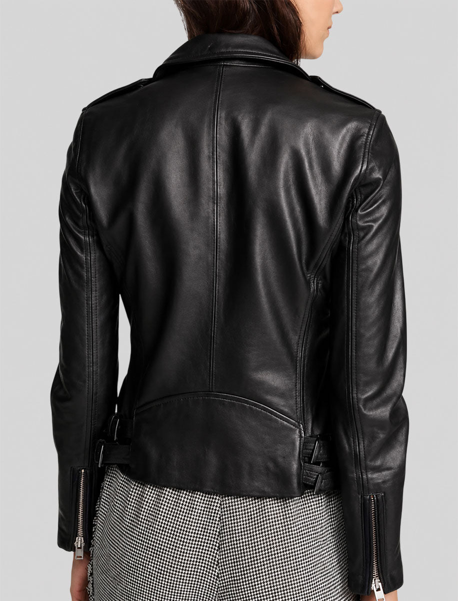 Lois Lane Superman & Lois Black Leather Jacket