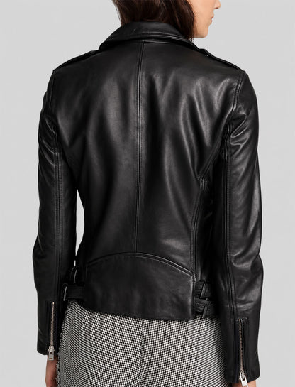 Lois Lane Superman & Lois Black Leather Jacket
