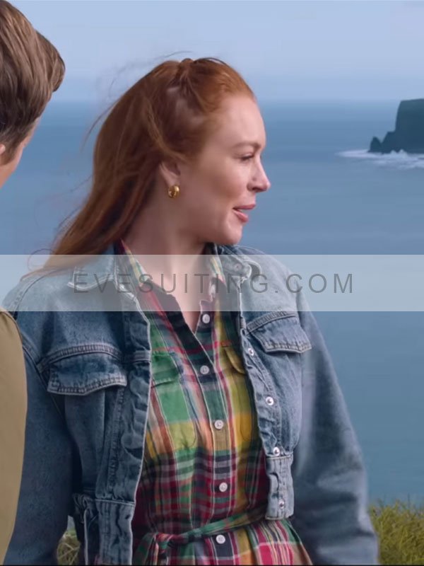 Maddie Kelly Irish Wish 2024 Blue Denim Cropped Jacket