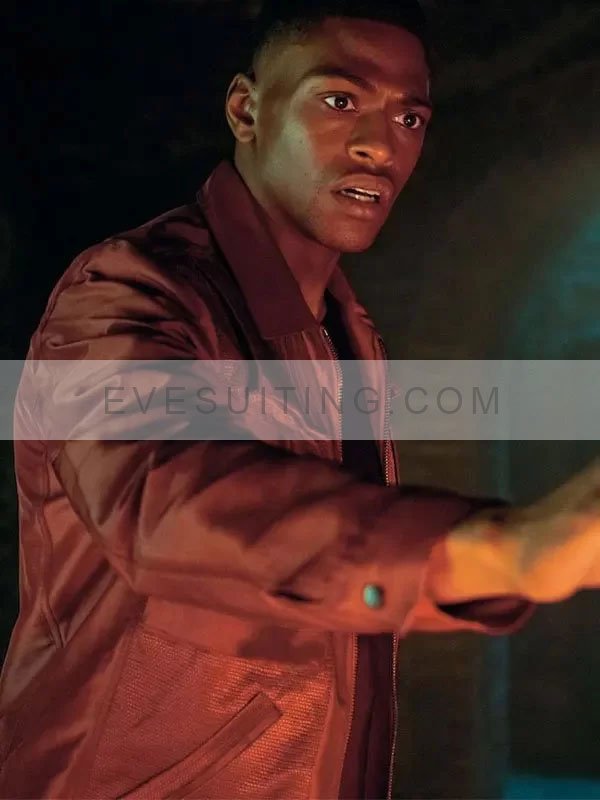 Marcus The Umbrella Academy S03 Leather Jacket