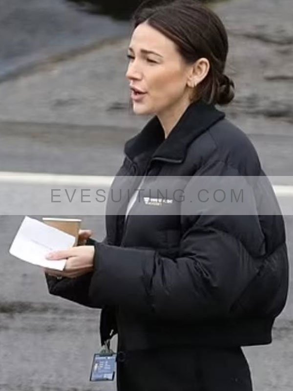 Maya Stern Black Puffer Jacket
