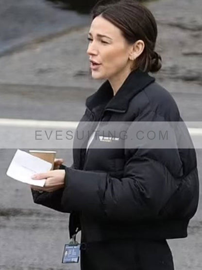 Maya Stern Black Puffer Jacket