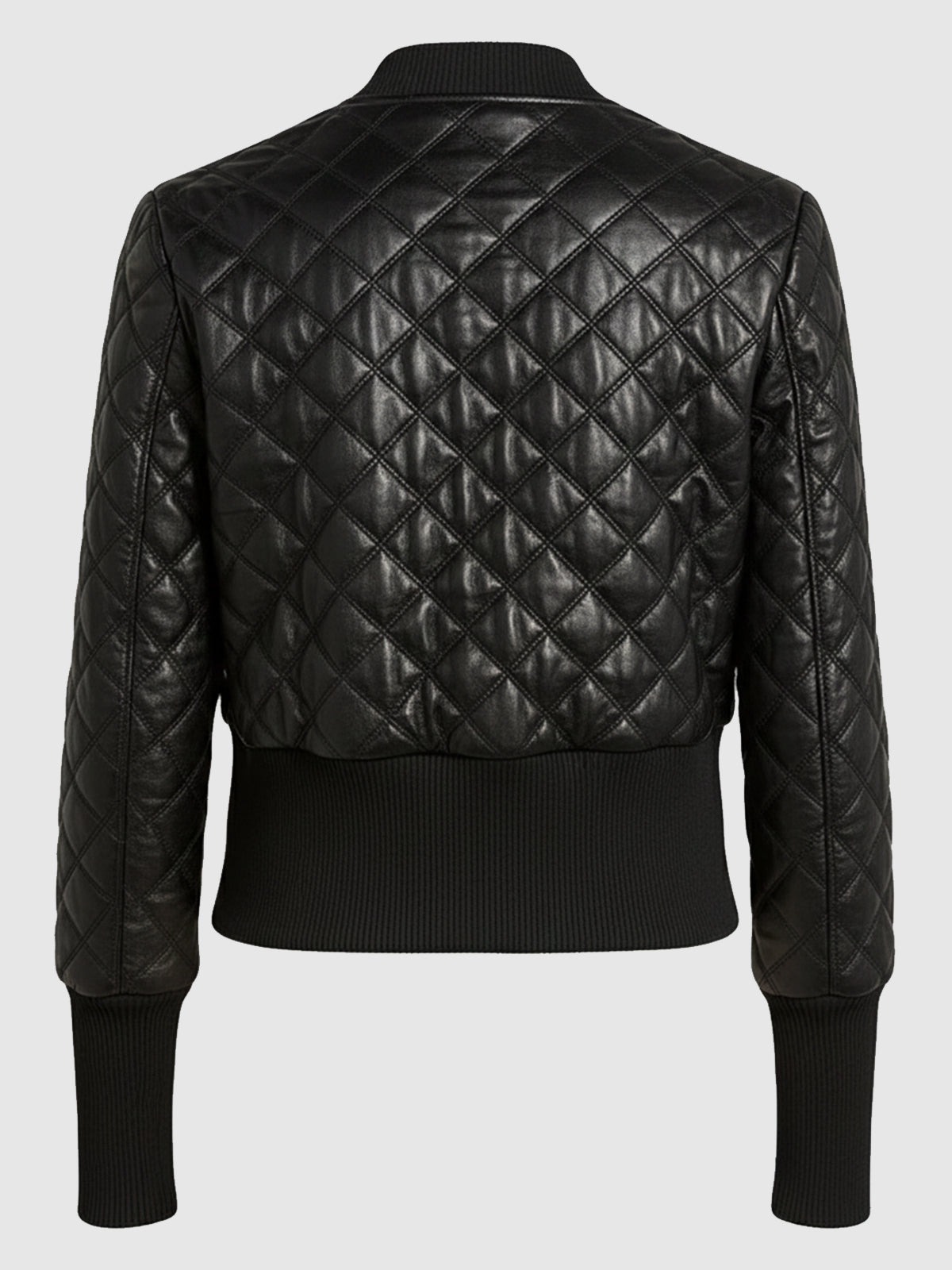 Maya Stern Fool Me Once 2024 Black Quilted Jacket