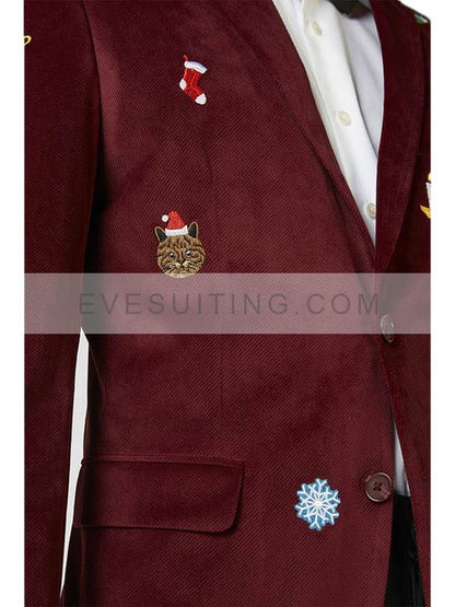 Men's Velvet Blazer