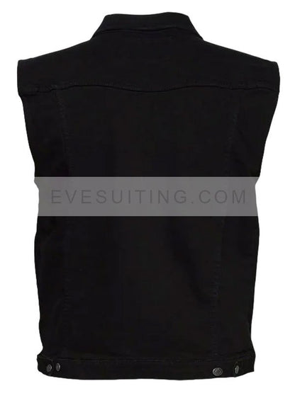 Michael Sirow Wrong Place 2022 Jake Black Cotton Vest