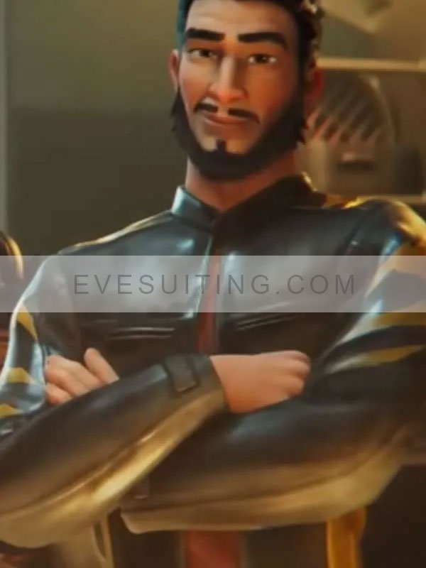 Mr. Hu Movie The Tiger’s Apprentice 2024 Leather Jacket