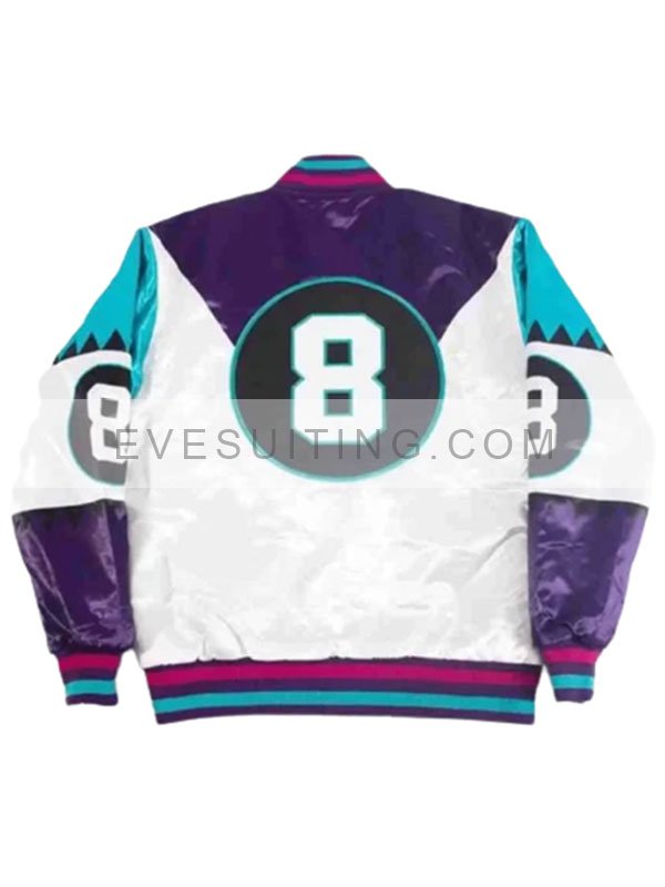 Multicolor Classic 8 Ball Martin Varsity Bomber Jacket 