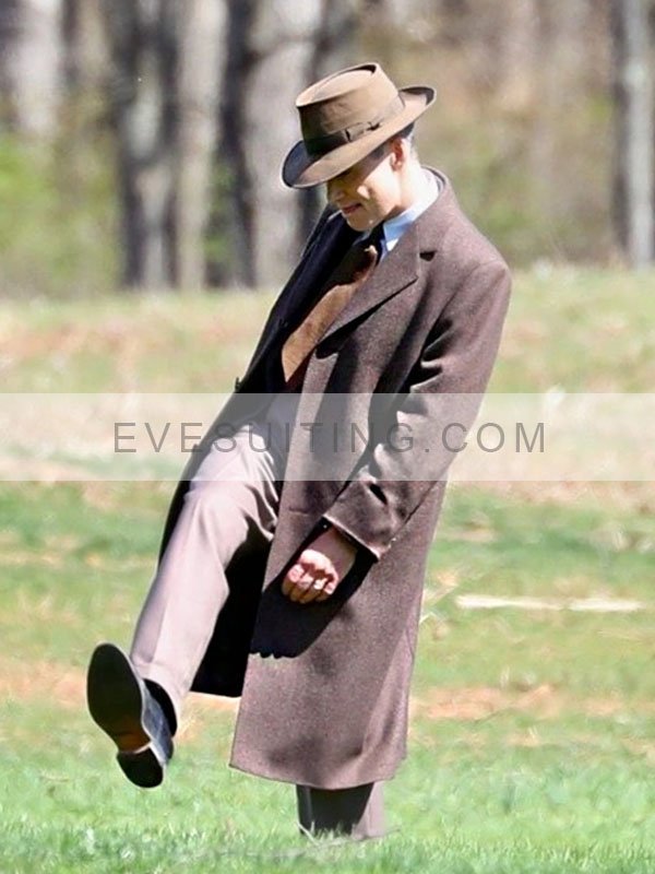 Oppenheimer J. Robert Brown Trench Coat