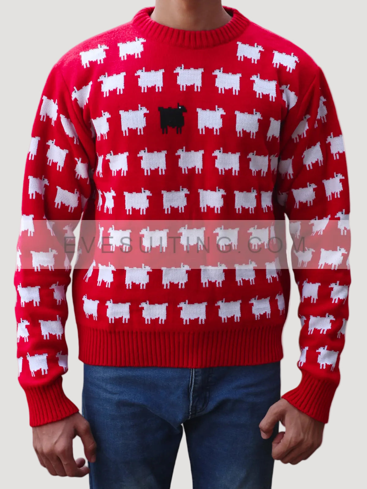 Red Colored Sweater