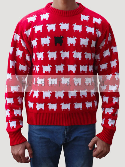 Red Colored Sweater