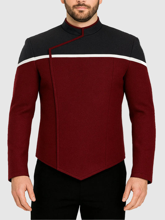 Red and Black Star Trek Lower Decks Uniform Jacket