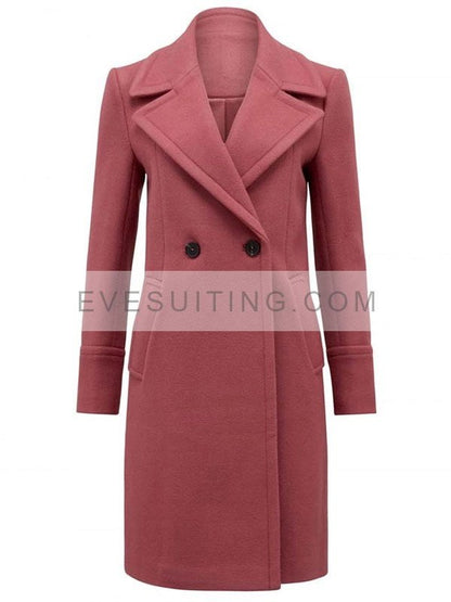 Riverdale S04 Betty Cooper Pink Coat