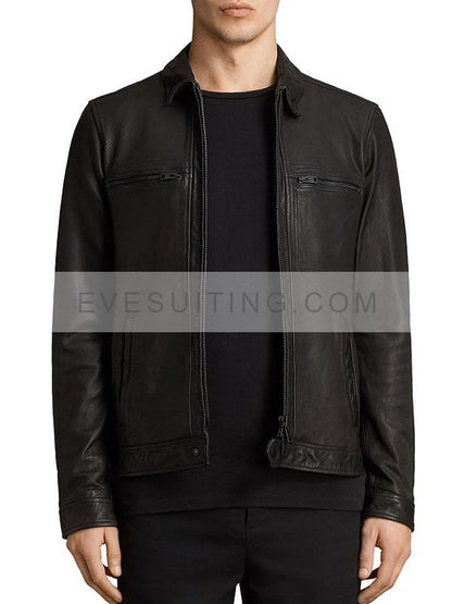 Roy Kent Ted Lasso Leather Jacket